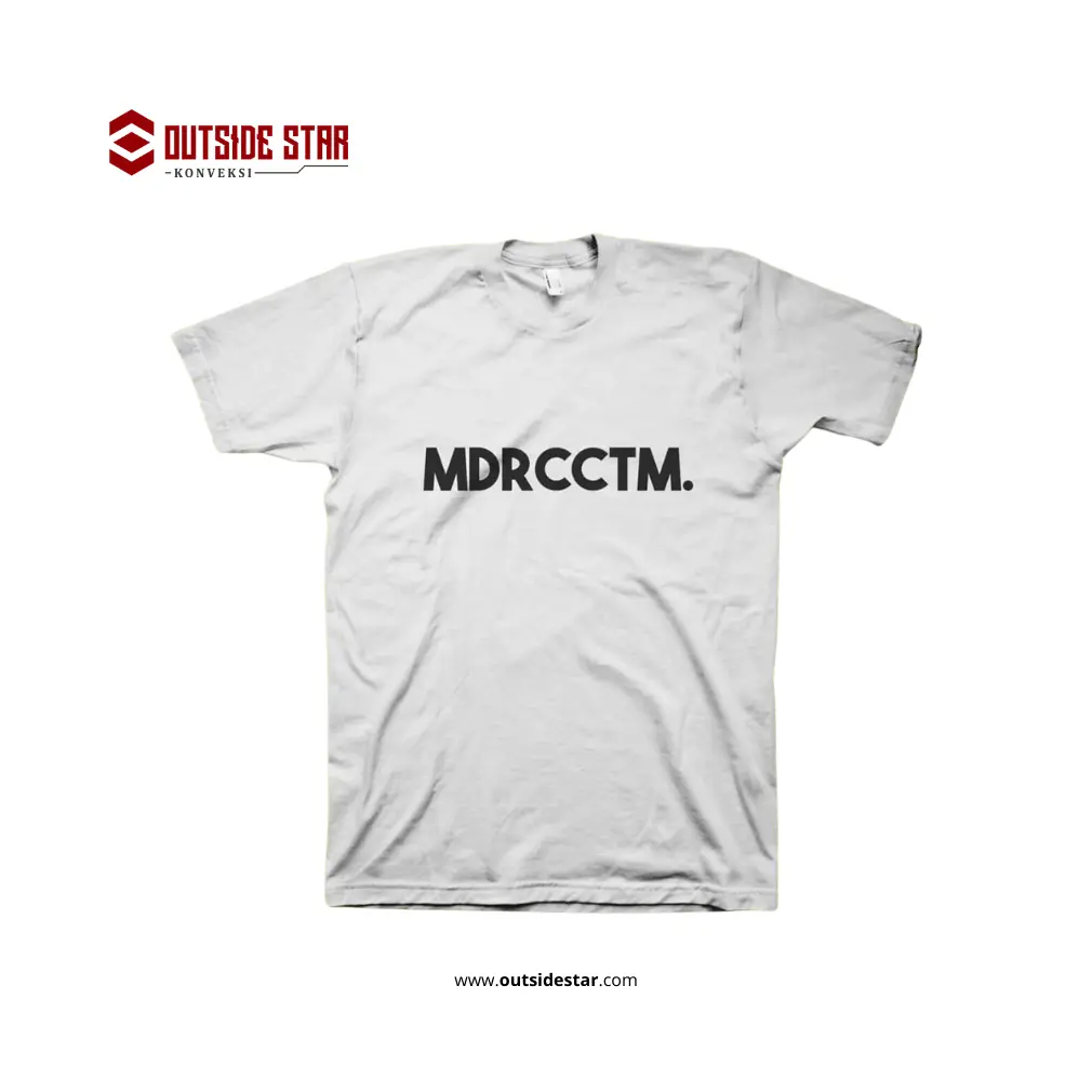 desain kaos simple kekinian