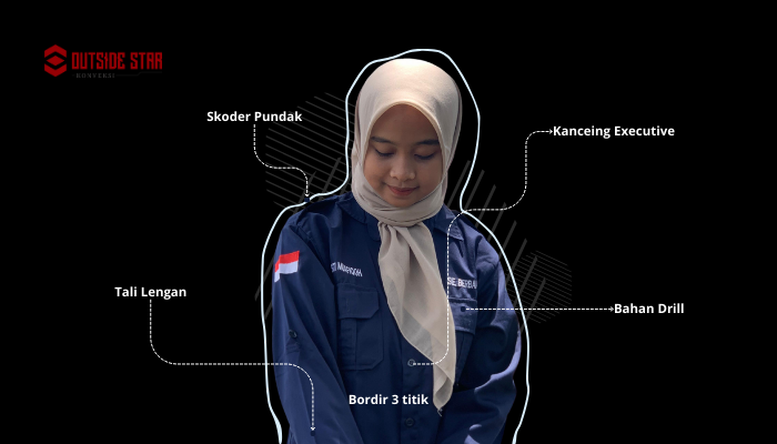 Desain Baju Kemeja Kerja Lengan Panjang dan Pendek
