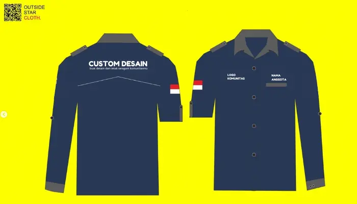 desain kemeja komunitas
