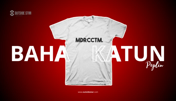 bahan katun poplin