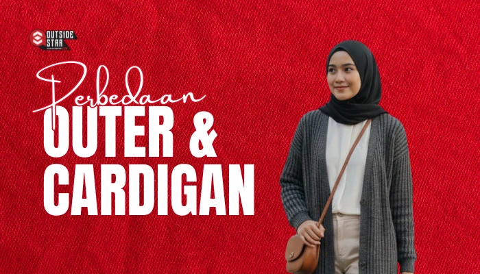 perbedaan outer dan cardigan