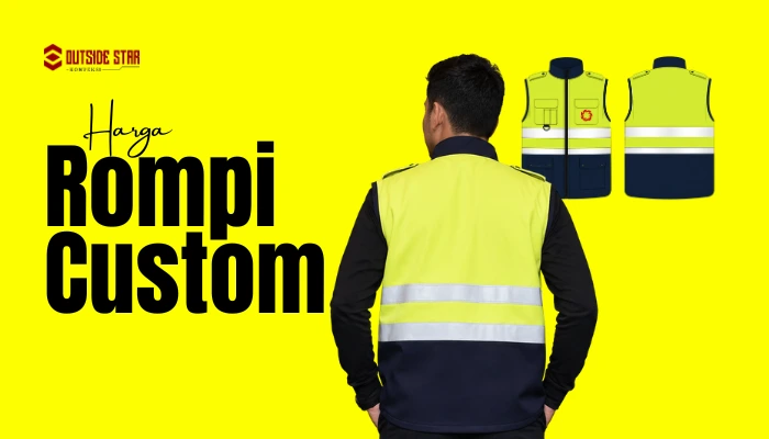 harga rompi custom