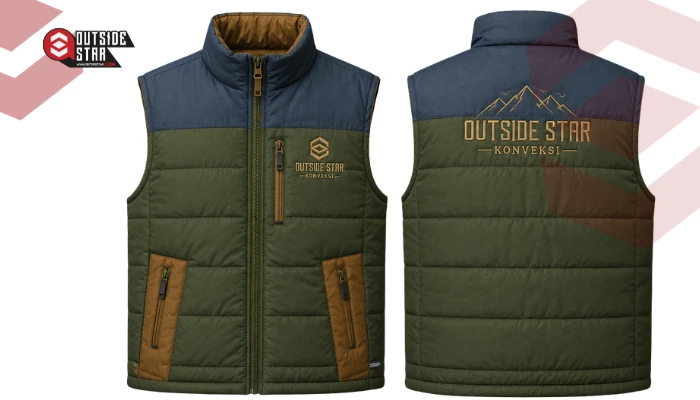 desain rompi komunitas hiking Multi-Warna Alam