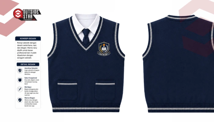 rompi sekolah custom