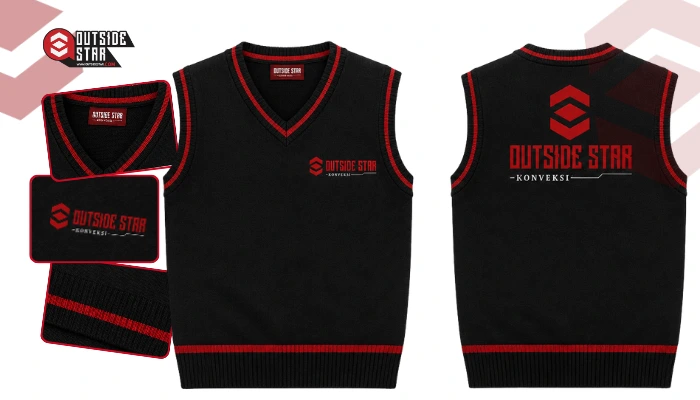 rompi sweater custom