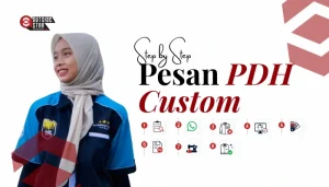 cara pesan pdh custom