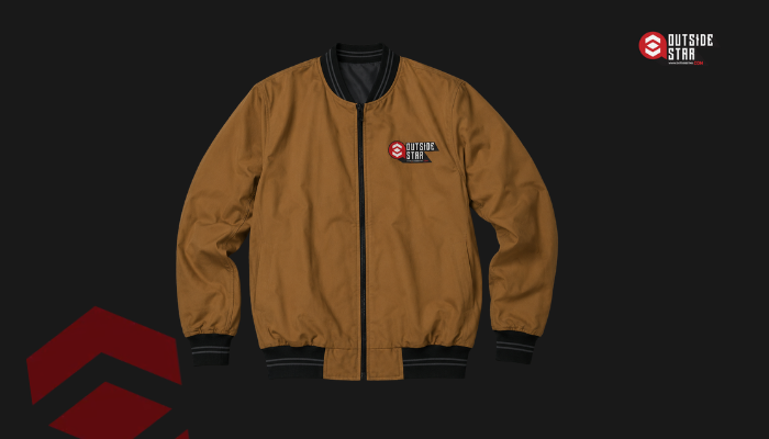 jaket bomber casual