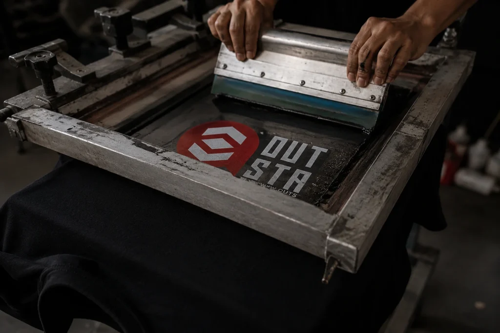peralatan sablon manual